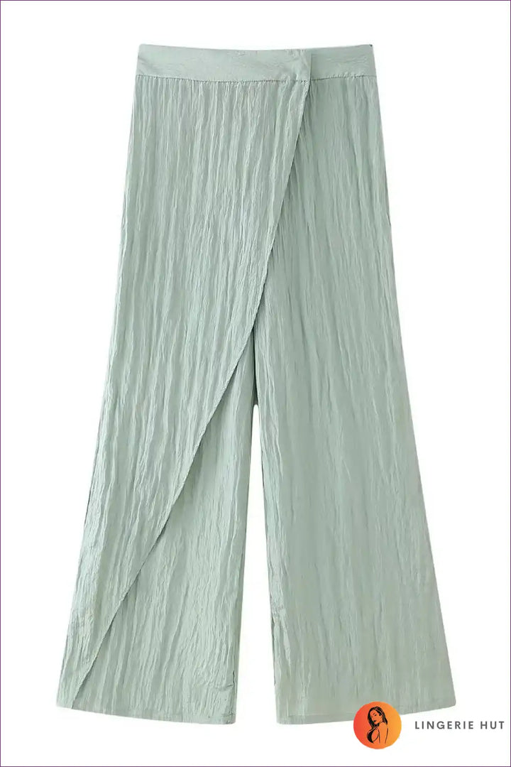 Levoire | Rennon chemise à col avec boutonnière - Élégance sans effort Pantalons verts