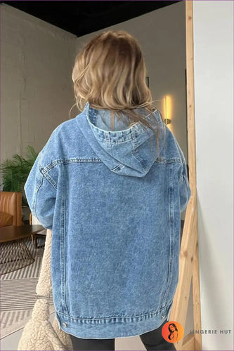 Levoire | Sweat à capuche en jean stylé – Facilement cool