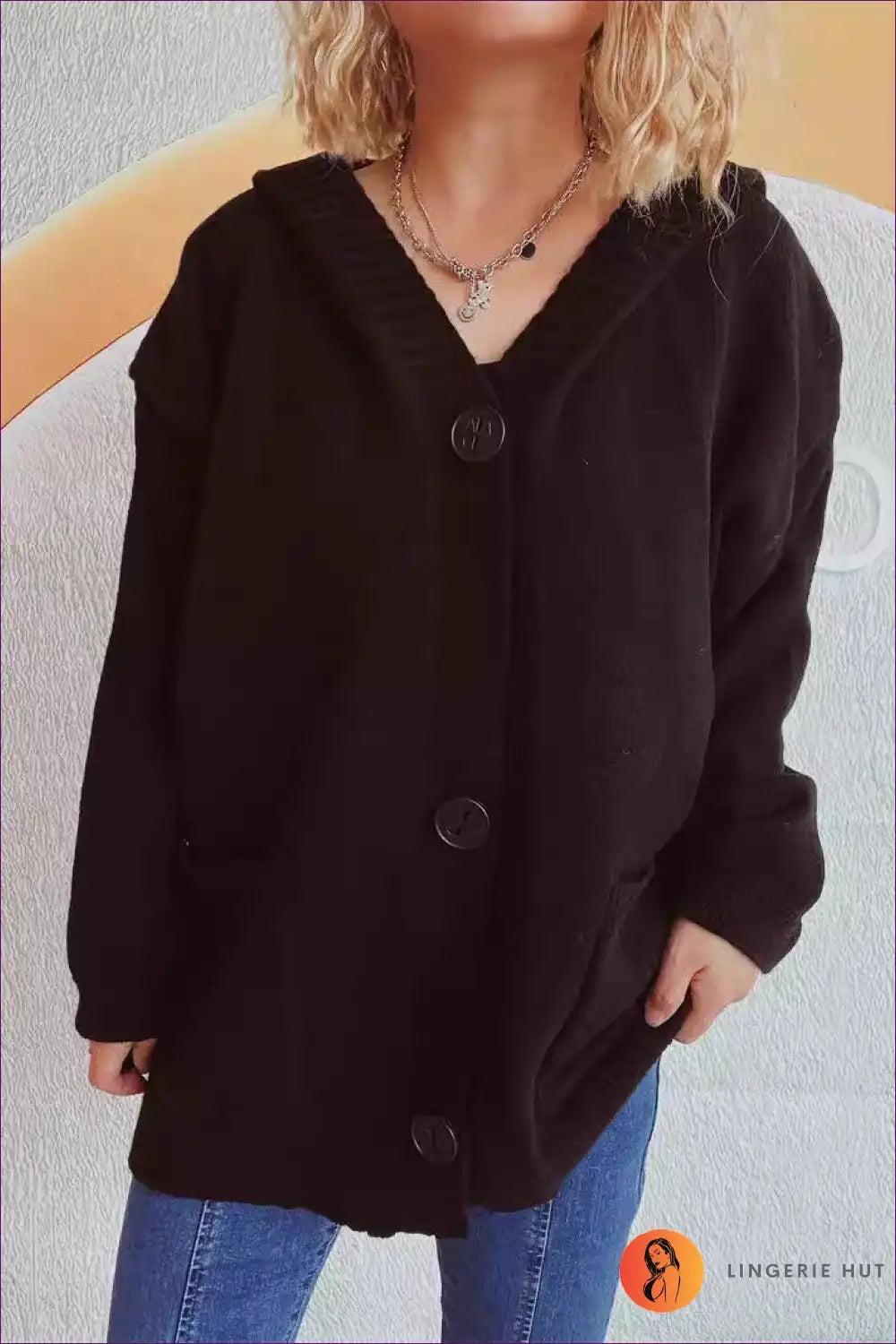 Levoire | Hoodie à boutons pression confortable - Confort polyvalent redéfini