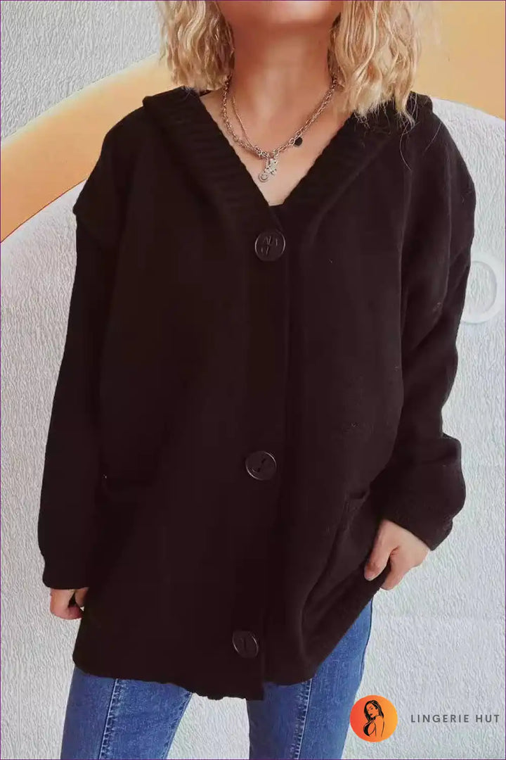 Levoire | Hoodie à boutons pression confortable - Confort polyvalent redéfini