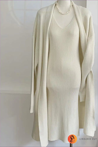 Levoire | Confortable Ensemble en Tricot Vert Menthe - Élégance Sans Effort