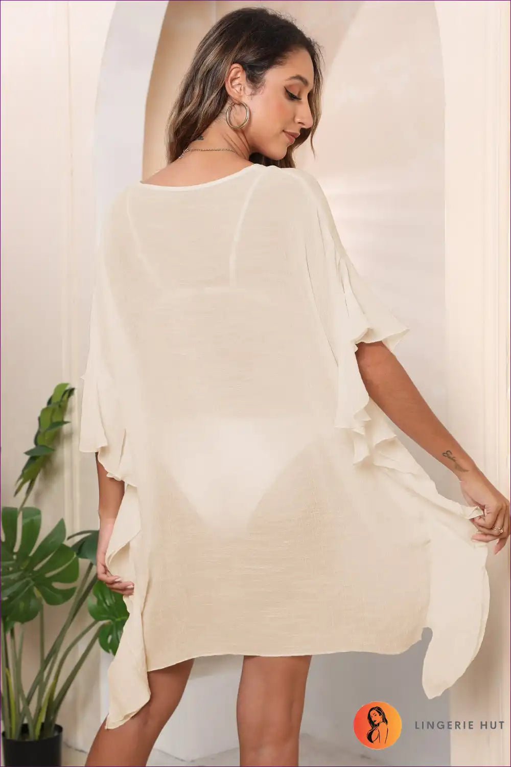 Levoire | Robe froncée sans effort – Style décontracté