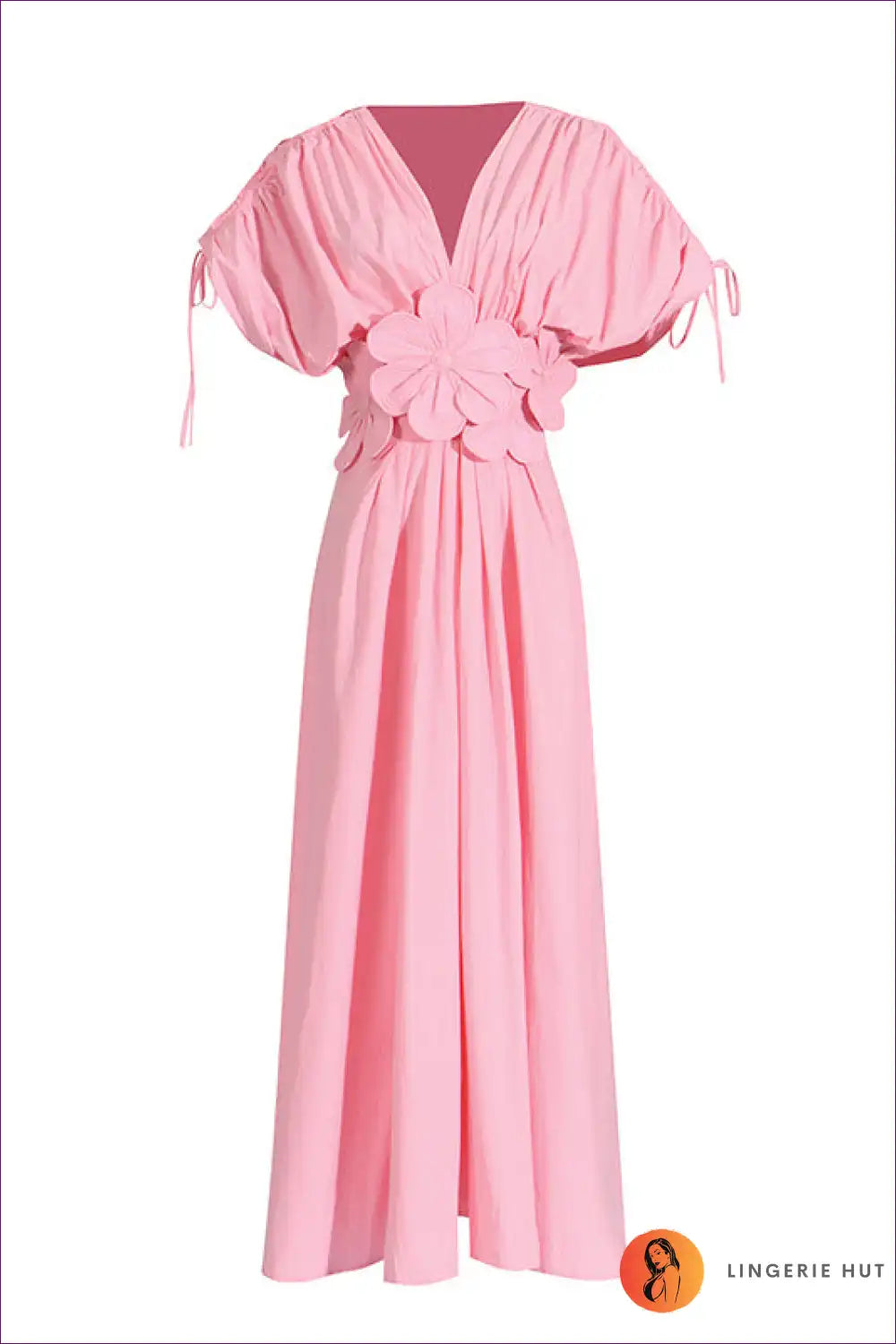 Levoire | Robe Maxi Bleue Élégante – Style Exigeant Rosa