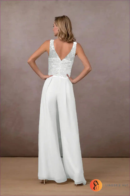 Levoire | Élégant Robe Combinaison en Chiffon - Élégance d'Été