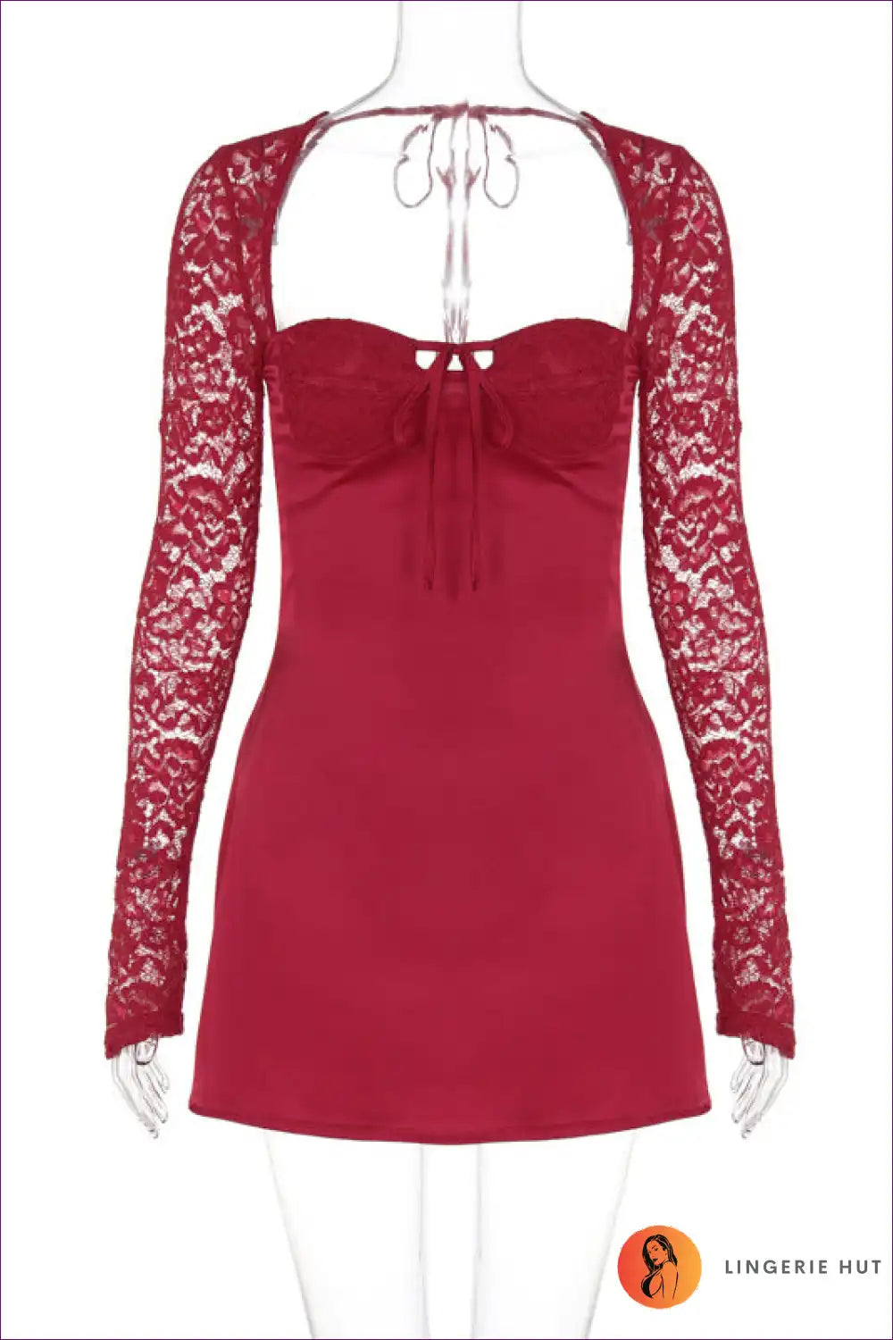 Levoire | Robe Mini Fleurie Élégante - Parfaite pour l'Été Rot