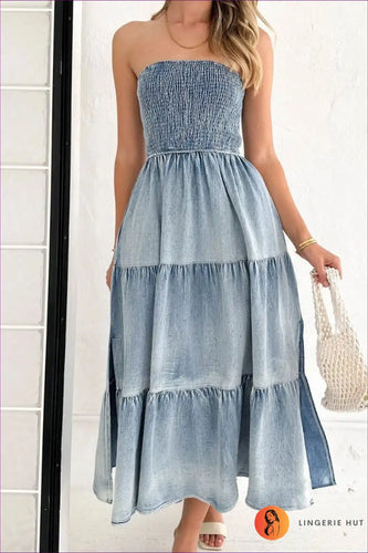 Levoire | Robe d'été chic en collants et jeans
