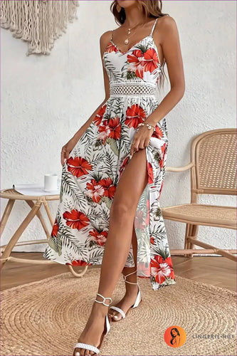 Levoire | Robe maxi tropicale élégante - Boho & vacances