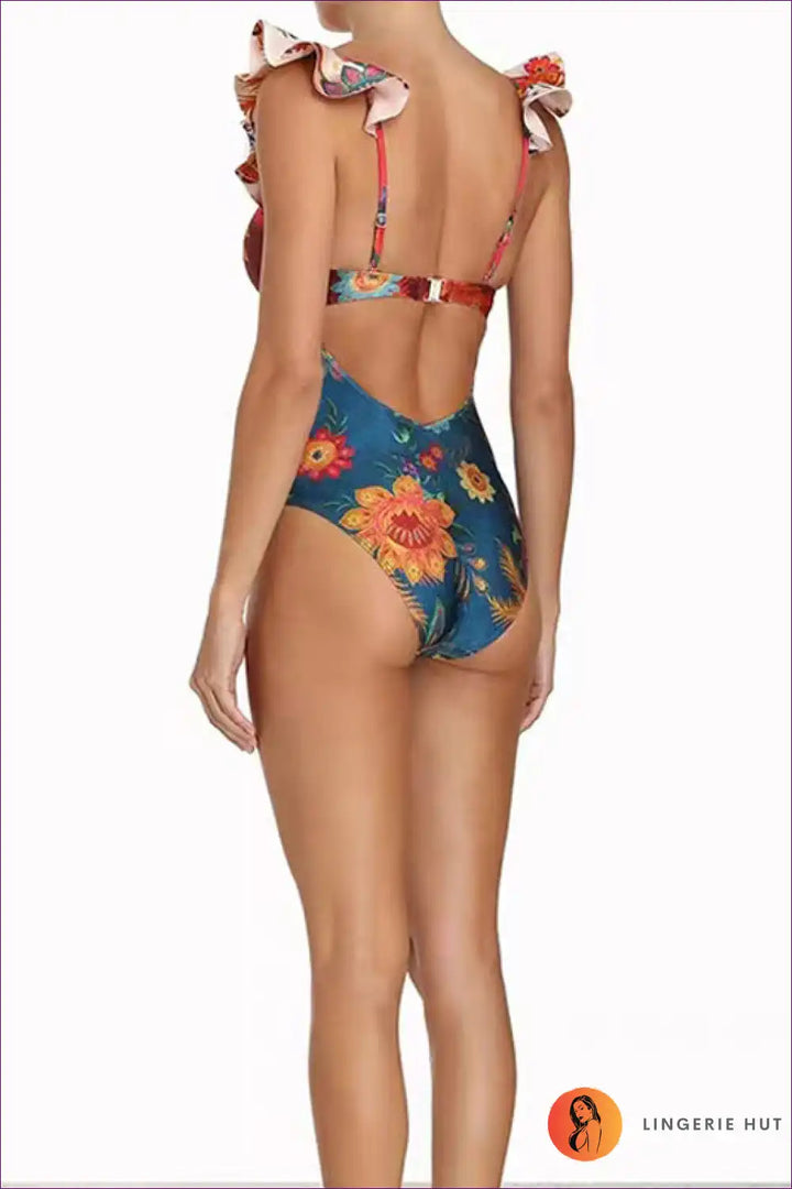 Levoire | Floral Fantasy-maillot de bain - Présentez votre éclat estival