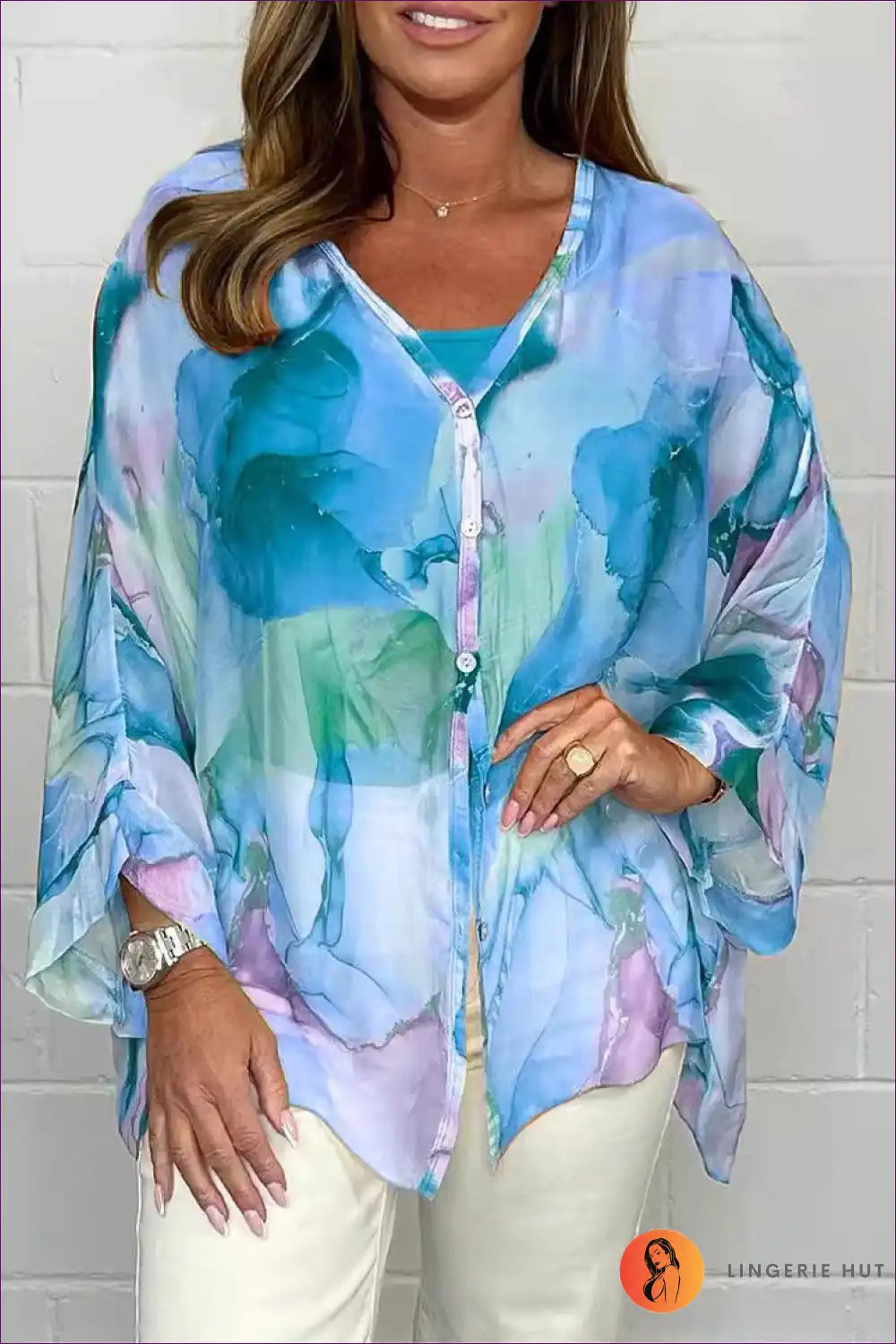 Levoire | Pulli aquarelle fluide – Élégance aérienne en douces couleurs pastel