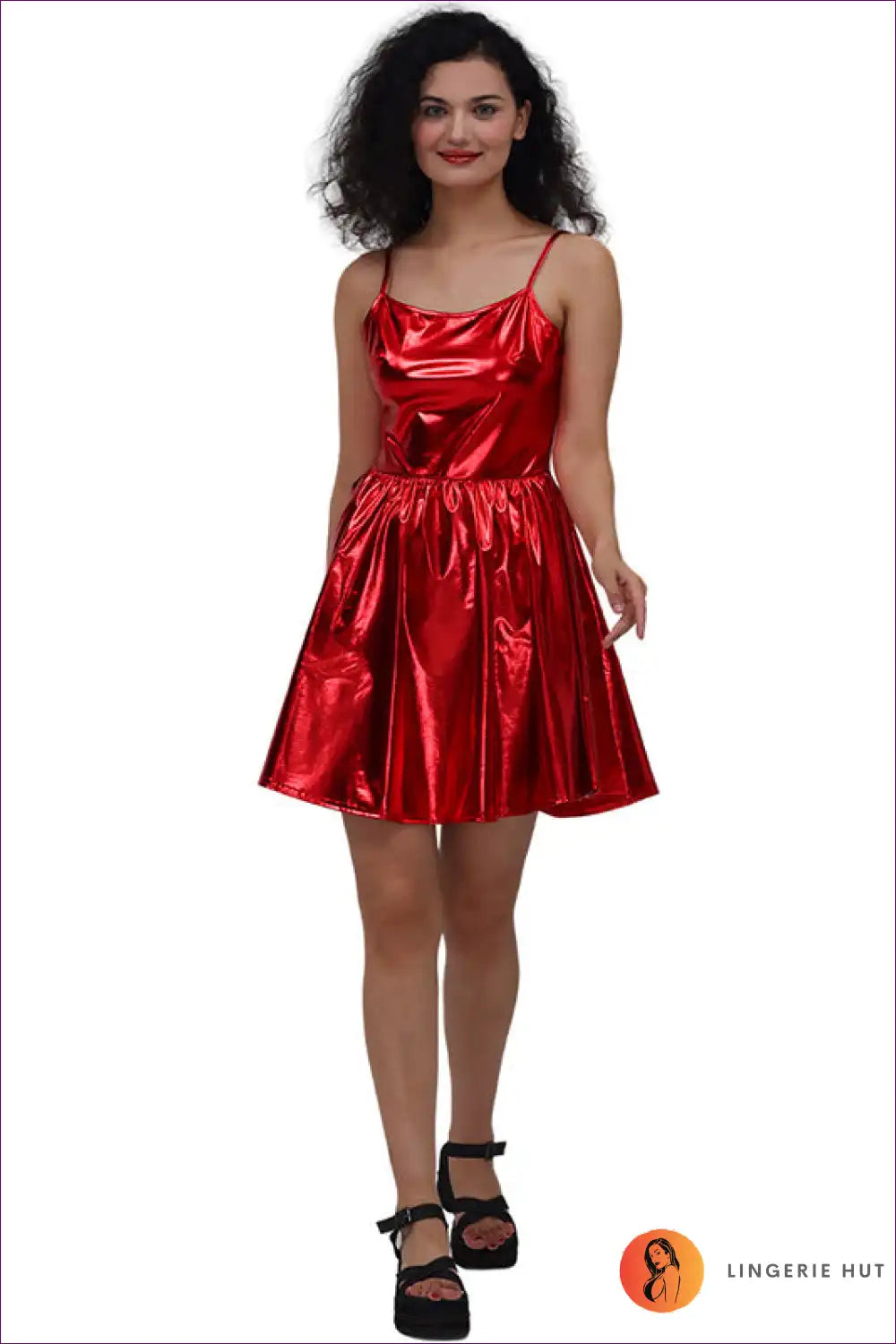 Levoire | Holographic Dreams Mini Robe - Irideenttinen Discours de Fête Rot