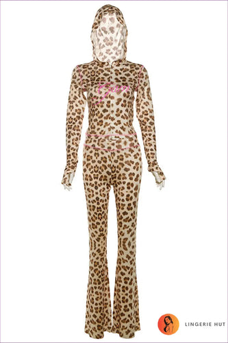 Levoire | Ensemble Co-Ord à motif léopard - Sauvage & Flirtant
