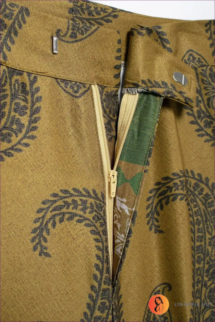Levoire | Ensemble coordonné imprimé paisley luxe - Élégance inspirée du boho