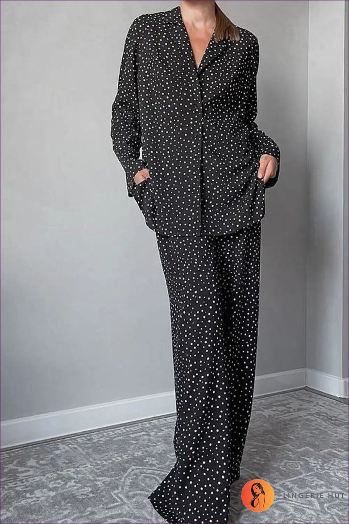 Levoire | Robe de nuit en satin imprimé – Détente élégante