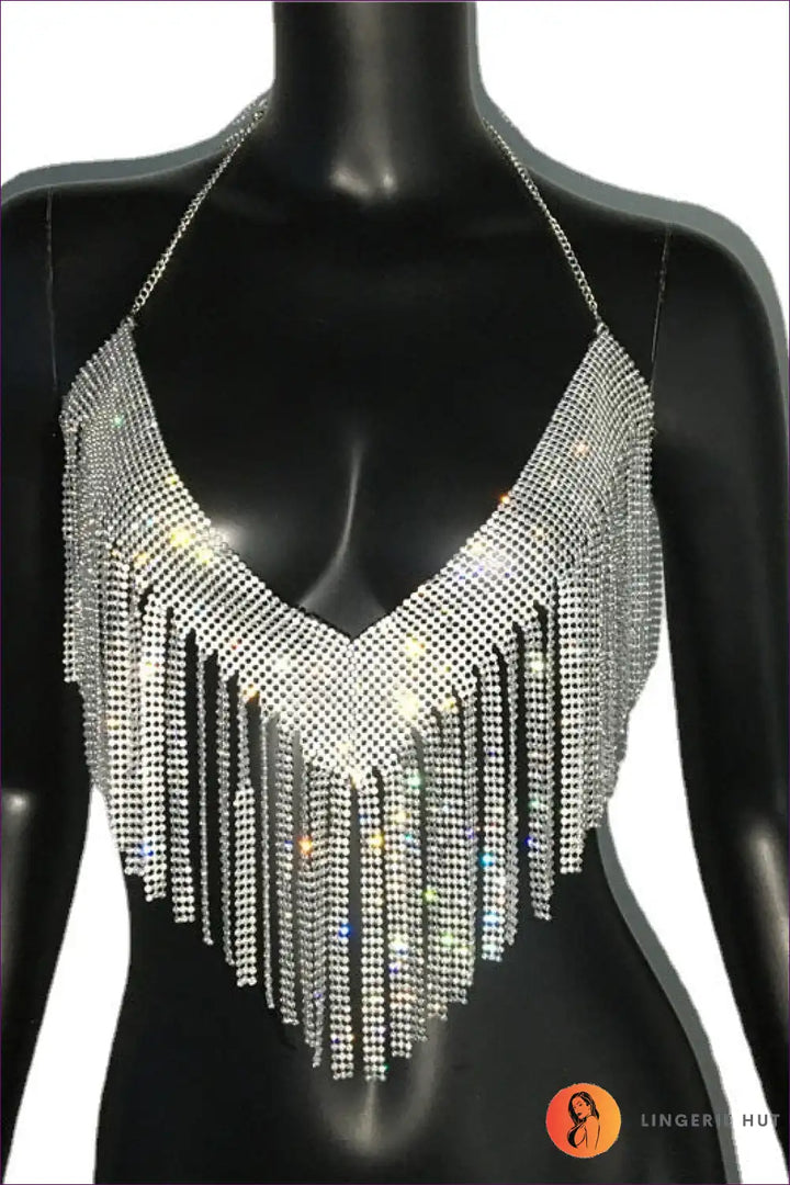 Levoire | Top Strass Brillant - Yökerho Kimallus