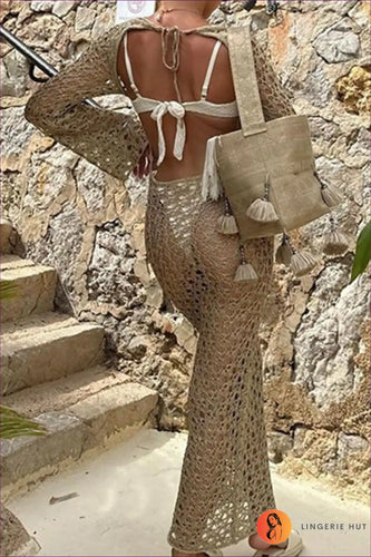 Levoire | Robe Maxi Sexy à Découpe - Ambiance Boho Plage