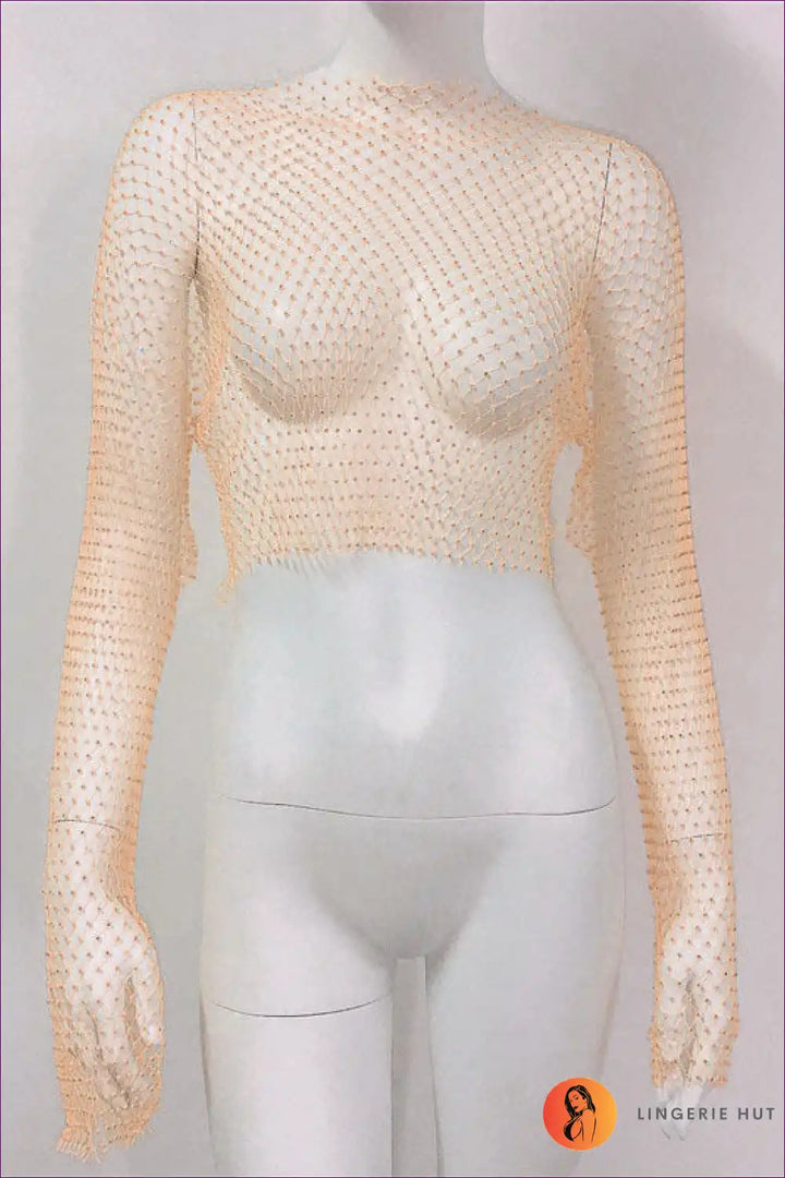 Levoire | T-shirt de pêcheur séduisant à scintillement - Brillez brillamment, brillez audacieusement S Jaune