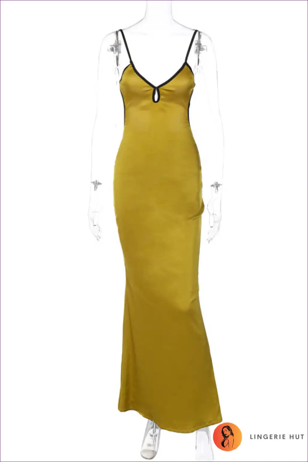 Levoire | Robe de soirée en velours doré séduisante - Rayonnez d'élégance Vert