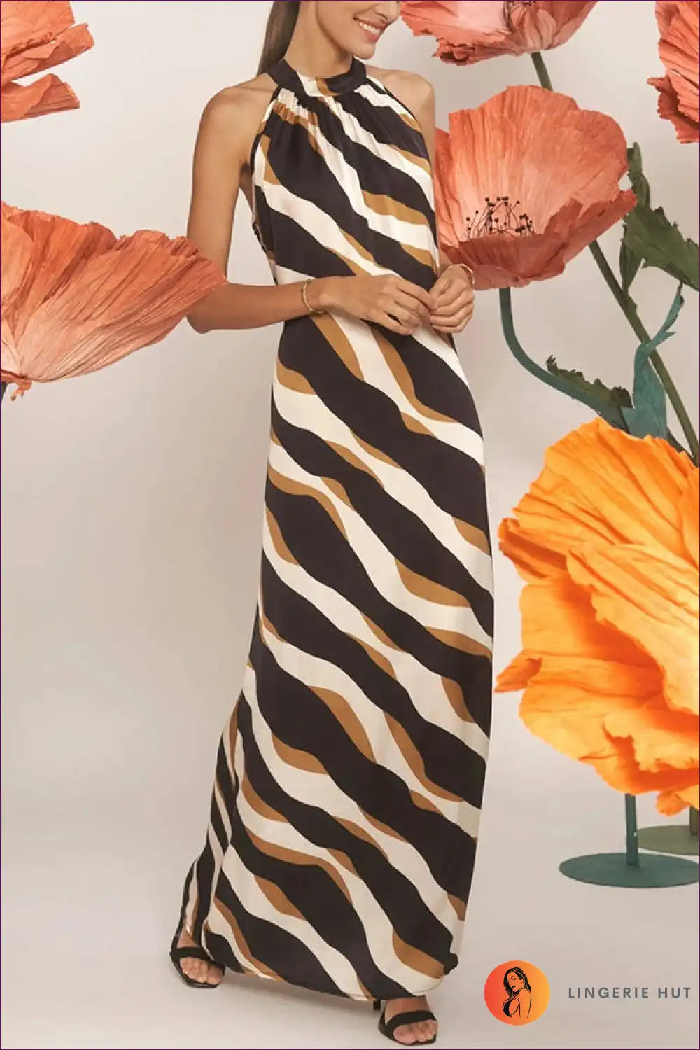 Levoire | Robe à dos nu d'été - Élégance sans effort Moni