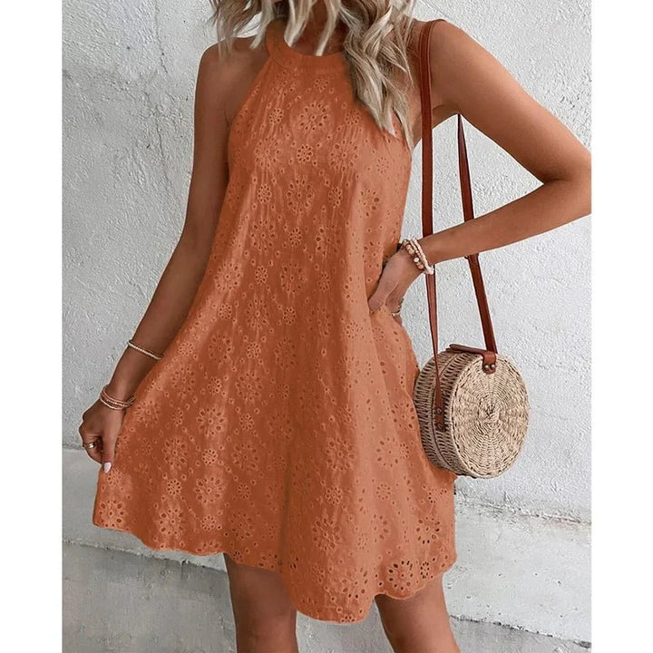 Levoire | Rento Mini Robe Sans Manches Orange