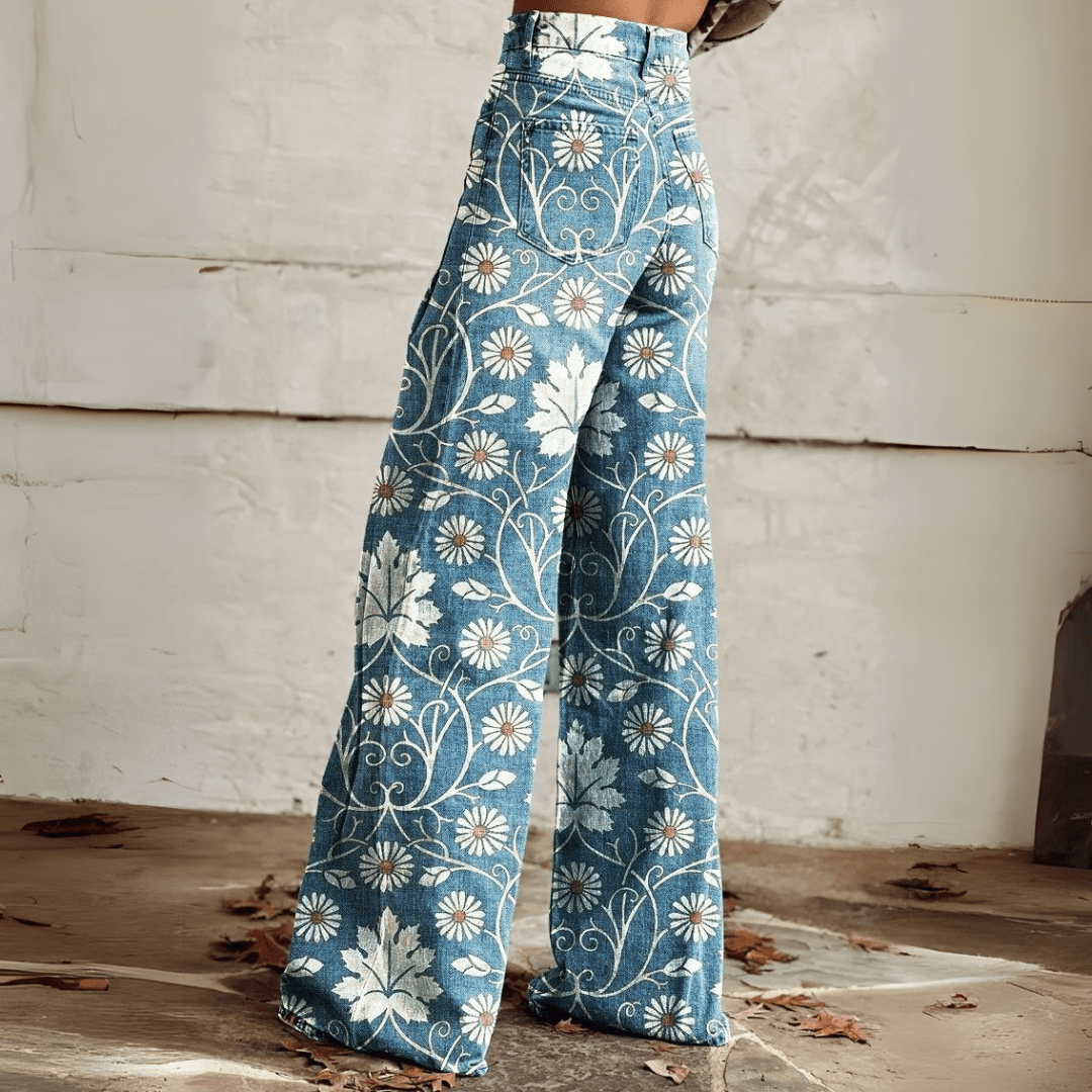Levoire | Pantalon Boho Vintage Au Look Rétro Unique
