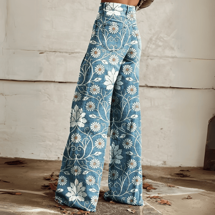 Levoire | Pantalon Boho Vintage Au Look Rétro Unique