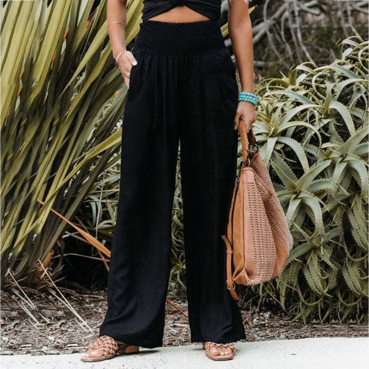 Levoire | Pantalon élégant pour femmes Tissu léger et respirant Design classique Noir