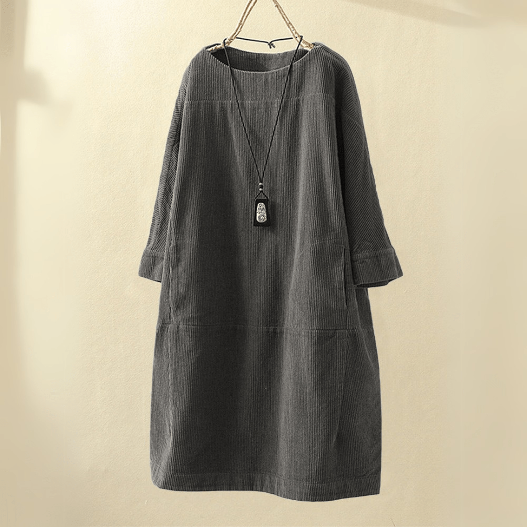 Levoire | Robe De Printemps Élégante Gris