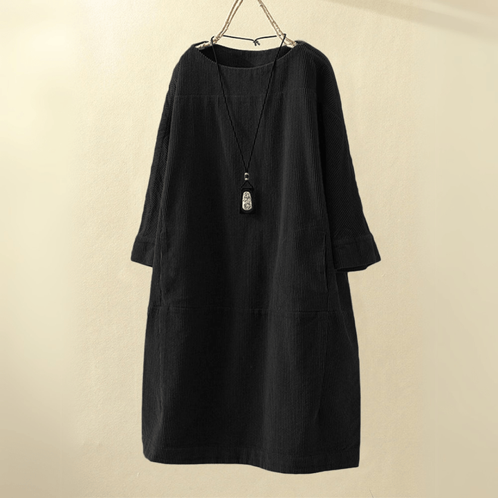Levoire | Robe De Printemps Élégante Noir