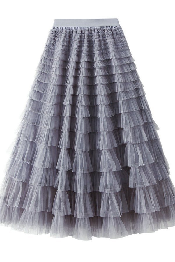 Levoire | Jupe Maxi Élastique Avec Taille