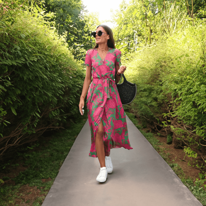 Levoire | Robe colorées Rose