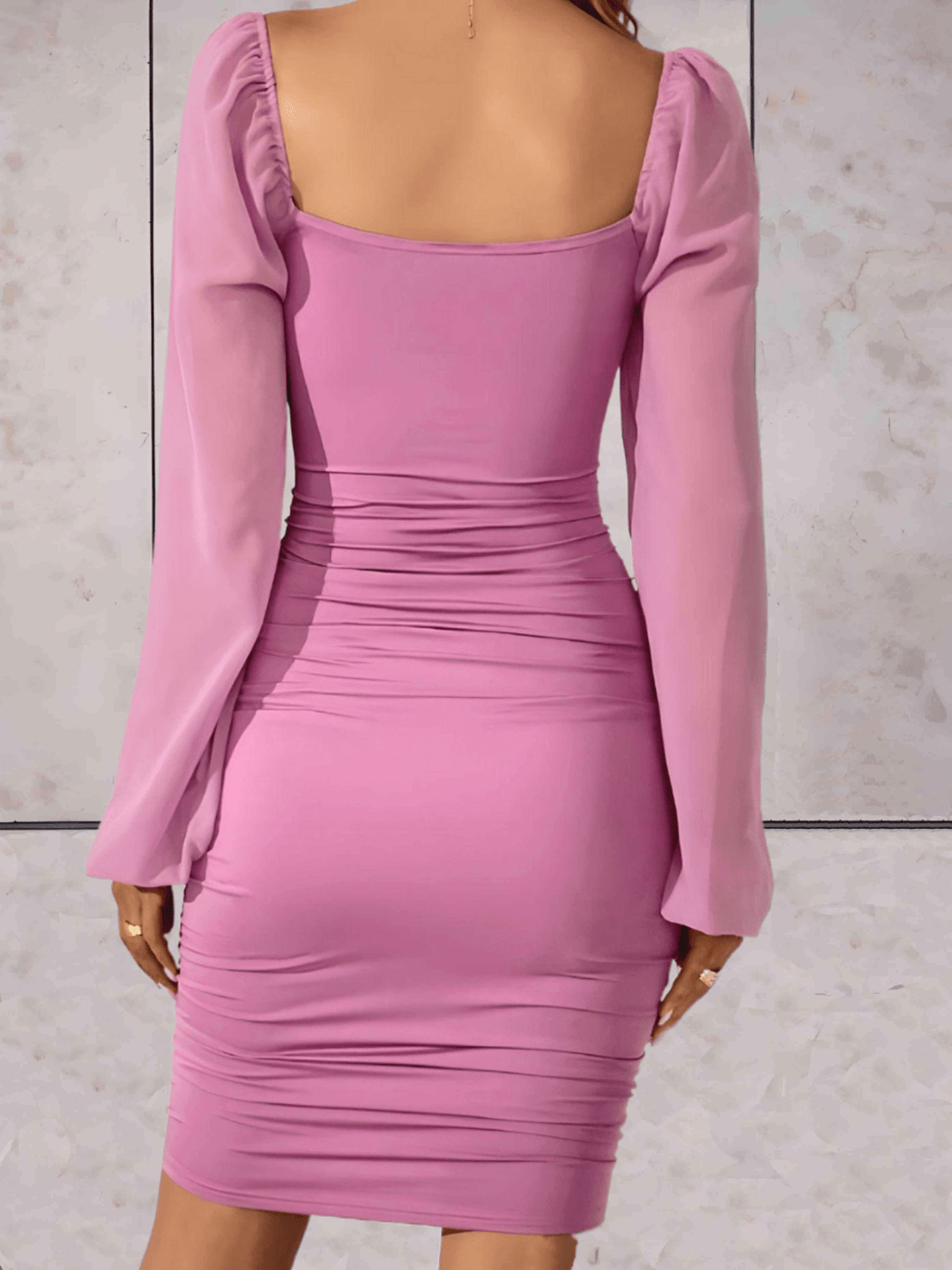 Levoire | Robe Mini Élégante pour Femmes avec Manches Amples