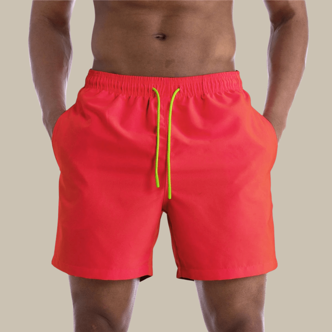Levoire | Short de bain en stretch à séchage rapide Rot