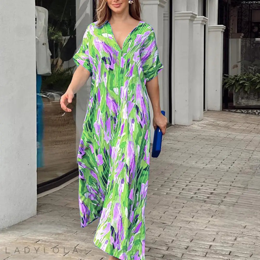Levoire | Élégante Et Colorée Robe Midi Pour Toutes Les Occasions Lilas