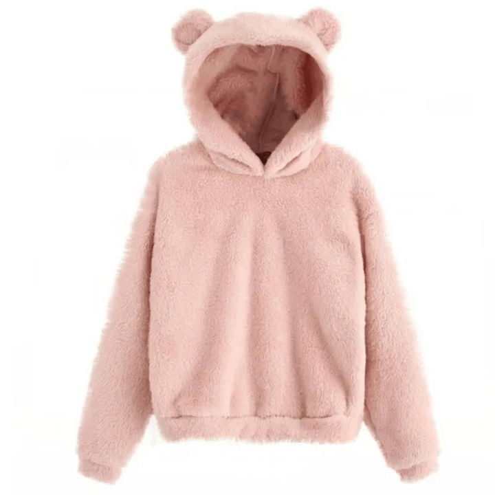 Levoire | Sweat oreilles ours doux femme Rosa