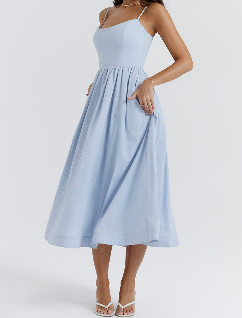 Levoire | Robe rayée élégante