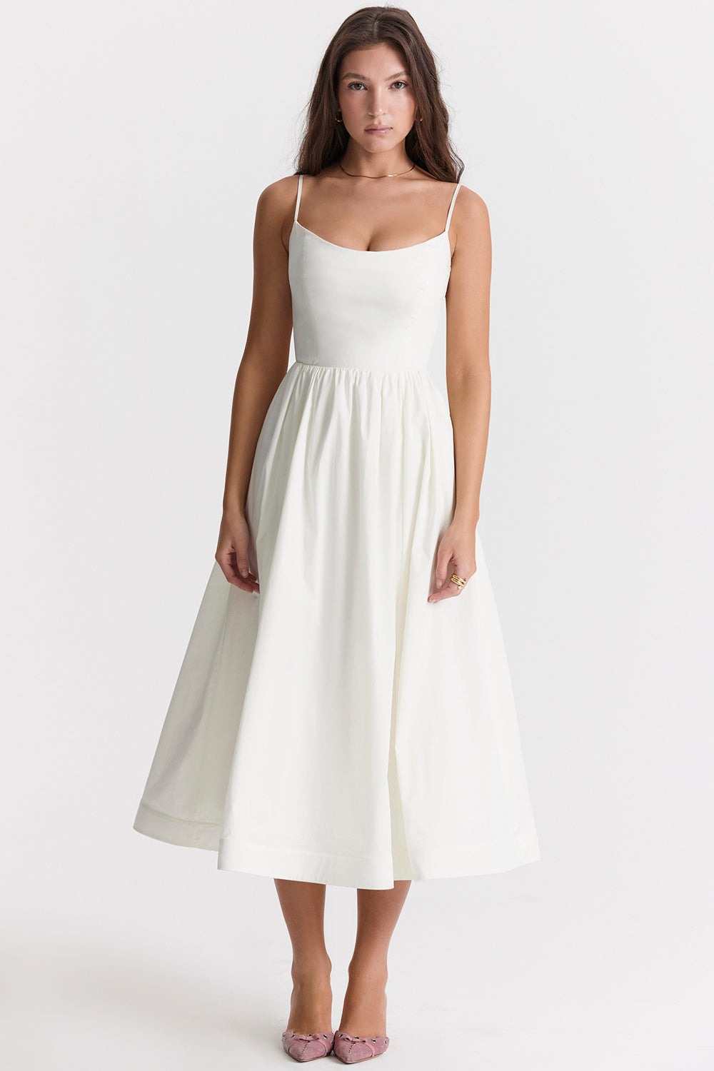 Levoire | Robe Élégante Pour Femmes Blanc