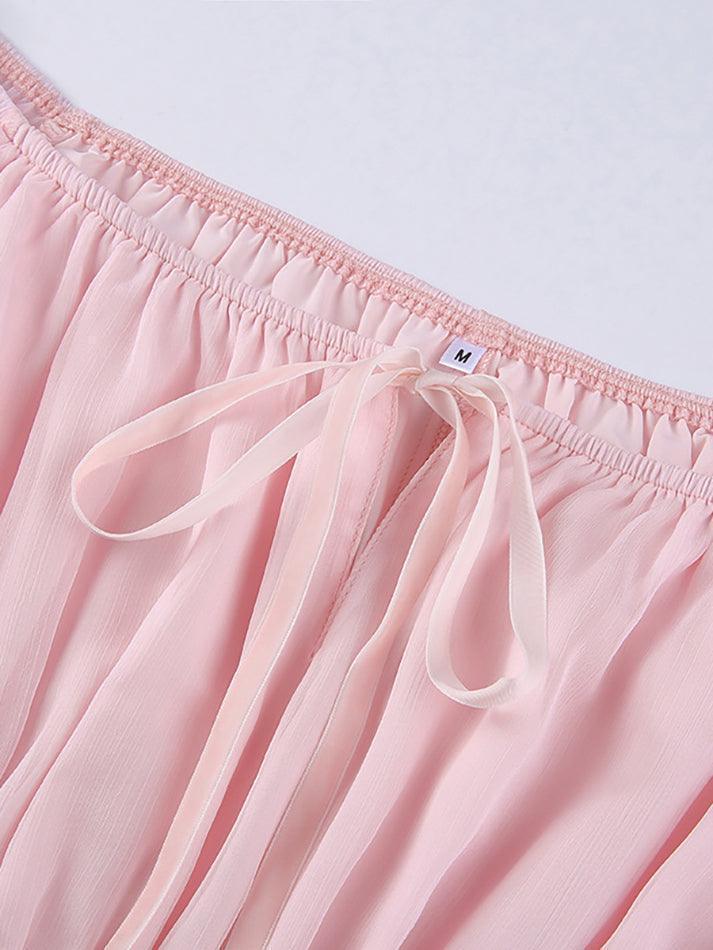 Levoire | Robe Mini À Manches Longues Korsatzt