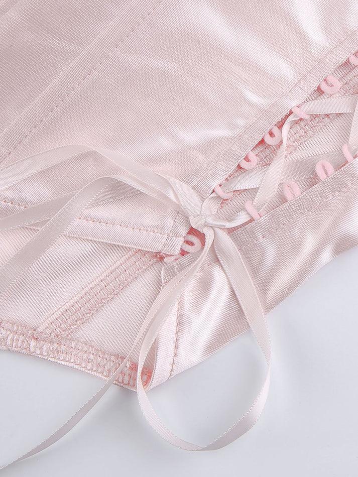 Levoire | Robe Mini À Manches Longues Korsatzt
