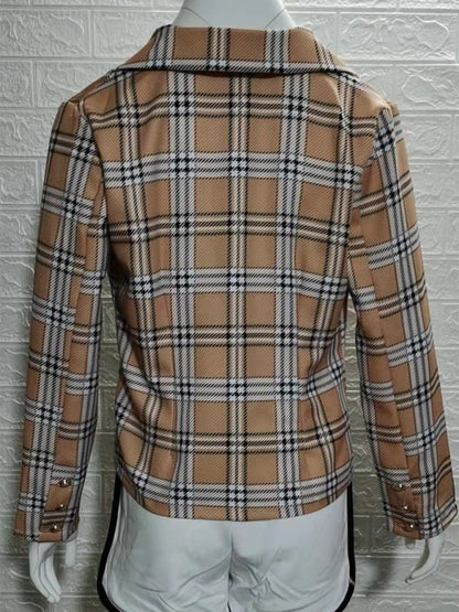 Levoire | Veste en duvet à imprimé mode à manches longues