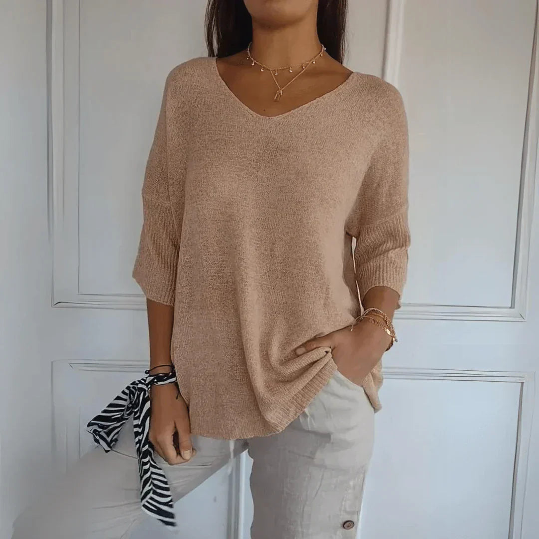 Levoire | Haut sophistiqué décontracté Khaki