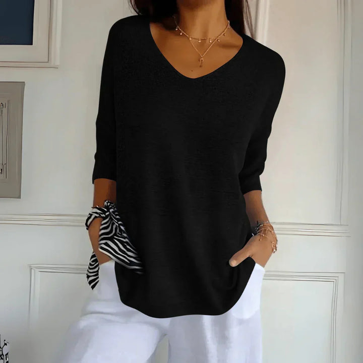Levoire | Haut Chic Relaxant Top Noir