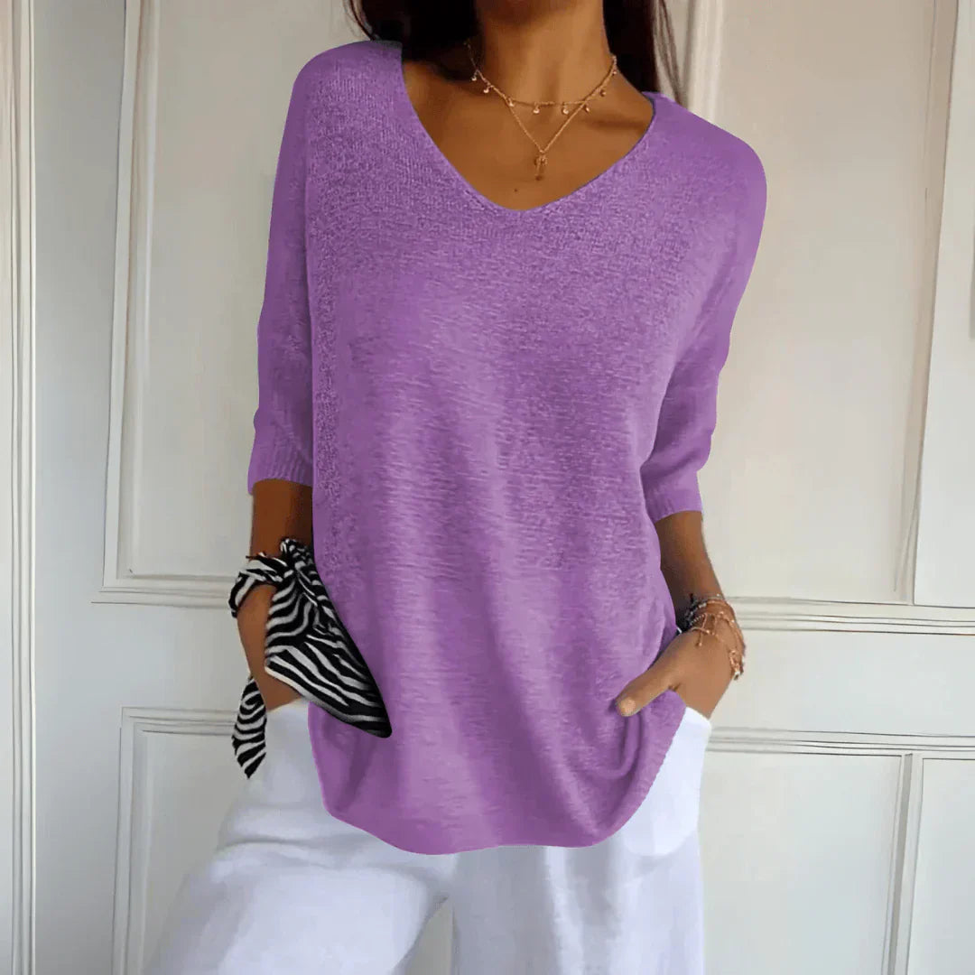 Levoire | Haut Élégant Détendu Lilas