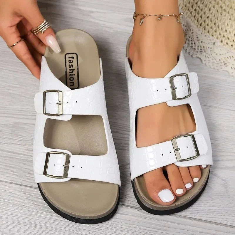 Levoire | Sandales D'Été Tendance Pour Femmes Blanc