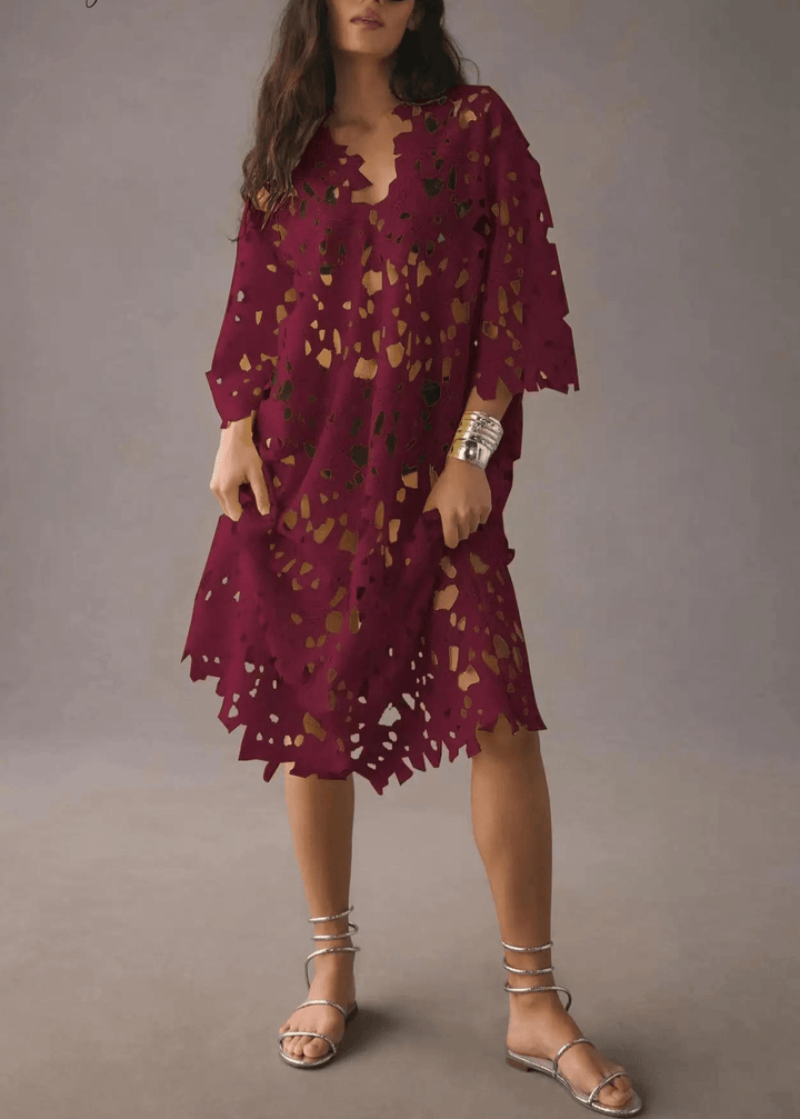 Levoire | Robe Longue Élégante Pour Une Occasion Spéciale Bordeaux Taille unique
