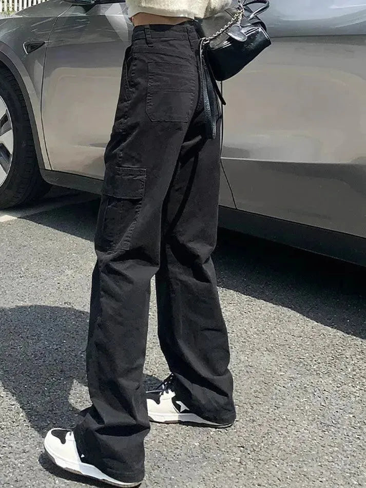 Levoire | Taille Basse Y2K Pantalon Droit