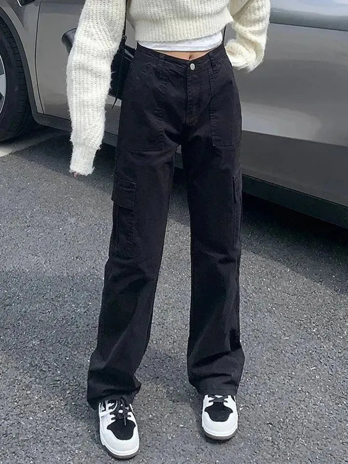 Levoire | Taille Basse Y2K Pantalon Droit