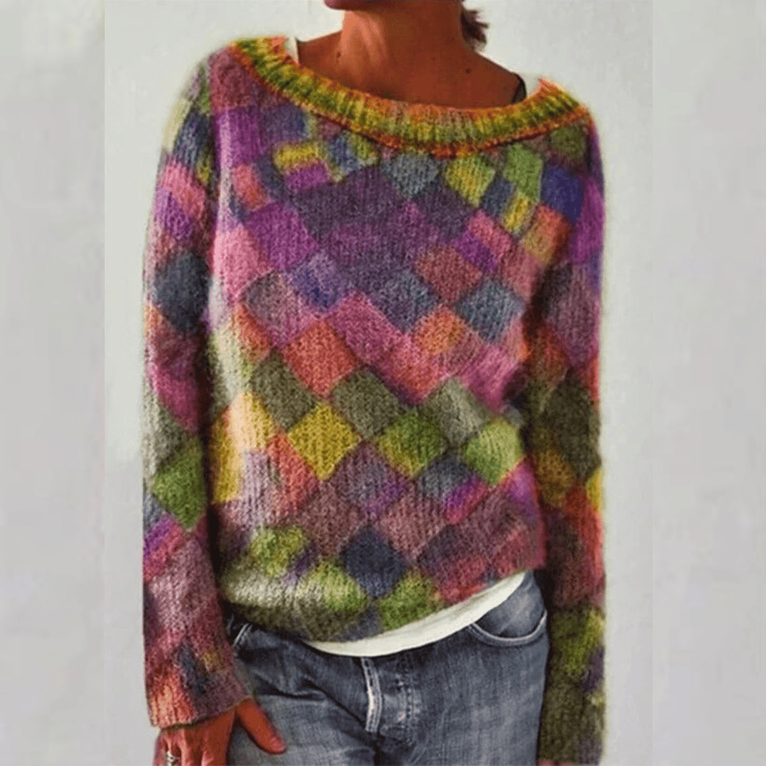 Levoire | Pull En Tricot Élégant Multicolore