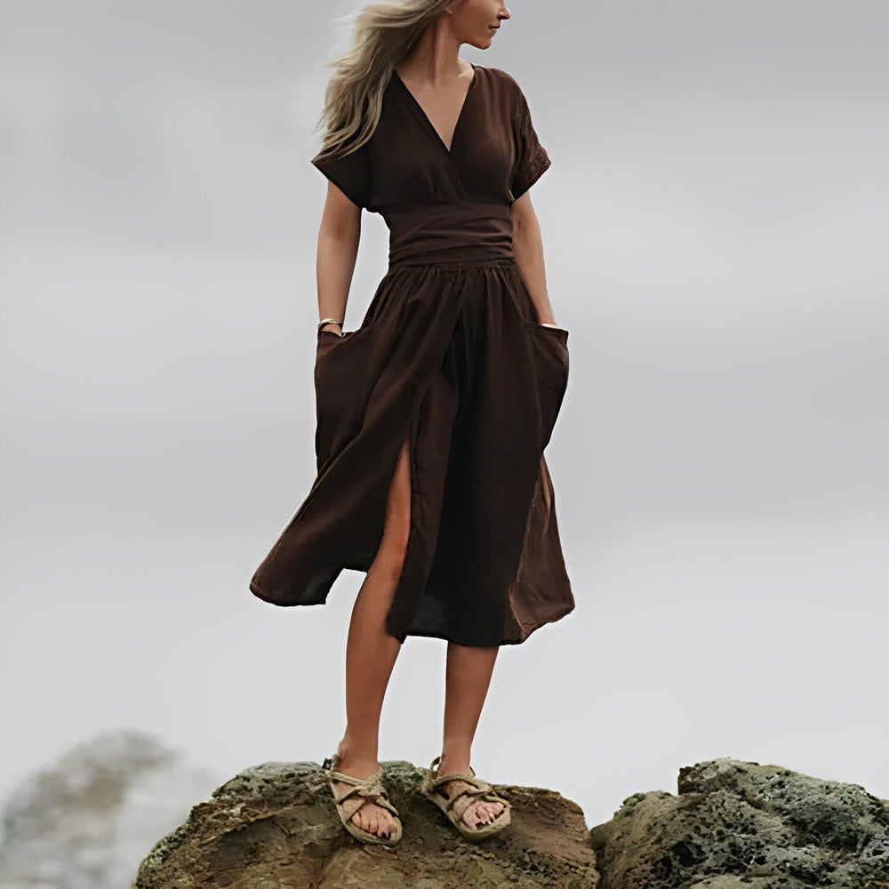 Levoire | Mode robe en lin élégante