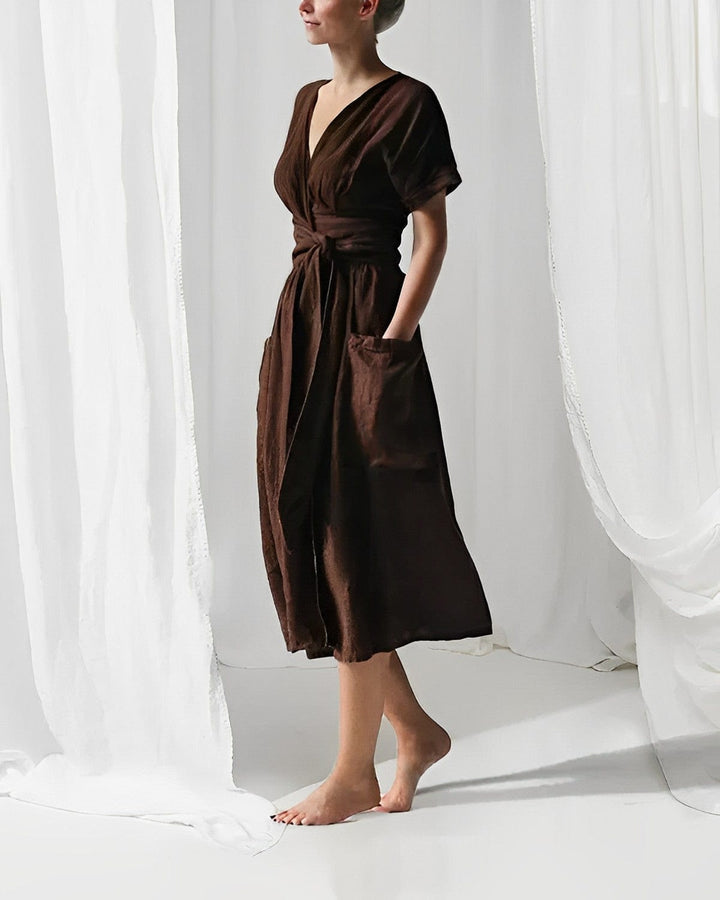Levoire | Mode robe en lin élégante