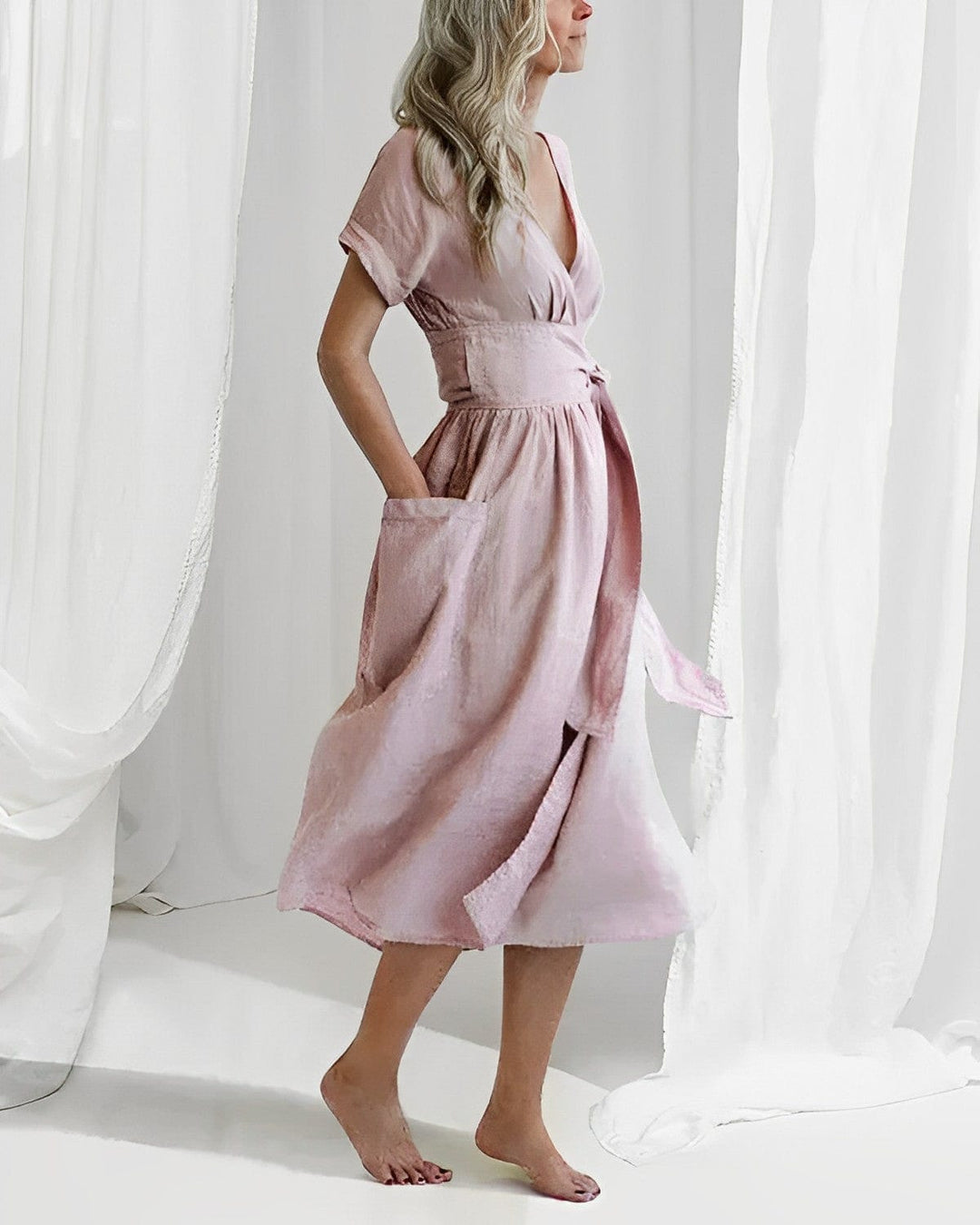 Levoire | Mode robe en lin élégante